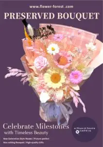 粉色向日葵畢業花束附迷你學士帽與Happy Graduation插牌外拍神器｜Flower & Forest