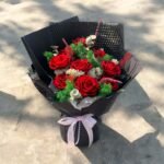 花林大地永生玫瑰花束